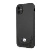 Etui BMW BMHCN61RSWPK iPhone 11 / Xr 6,1 czarny/black hardcase Leather Perforate